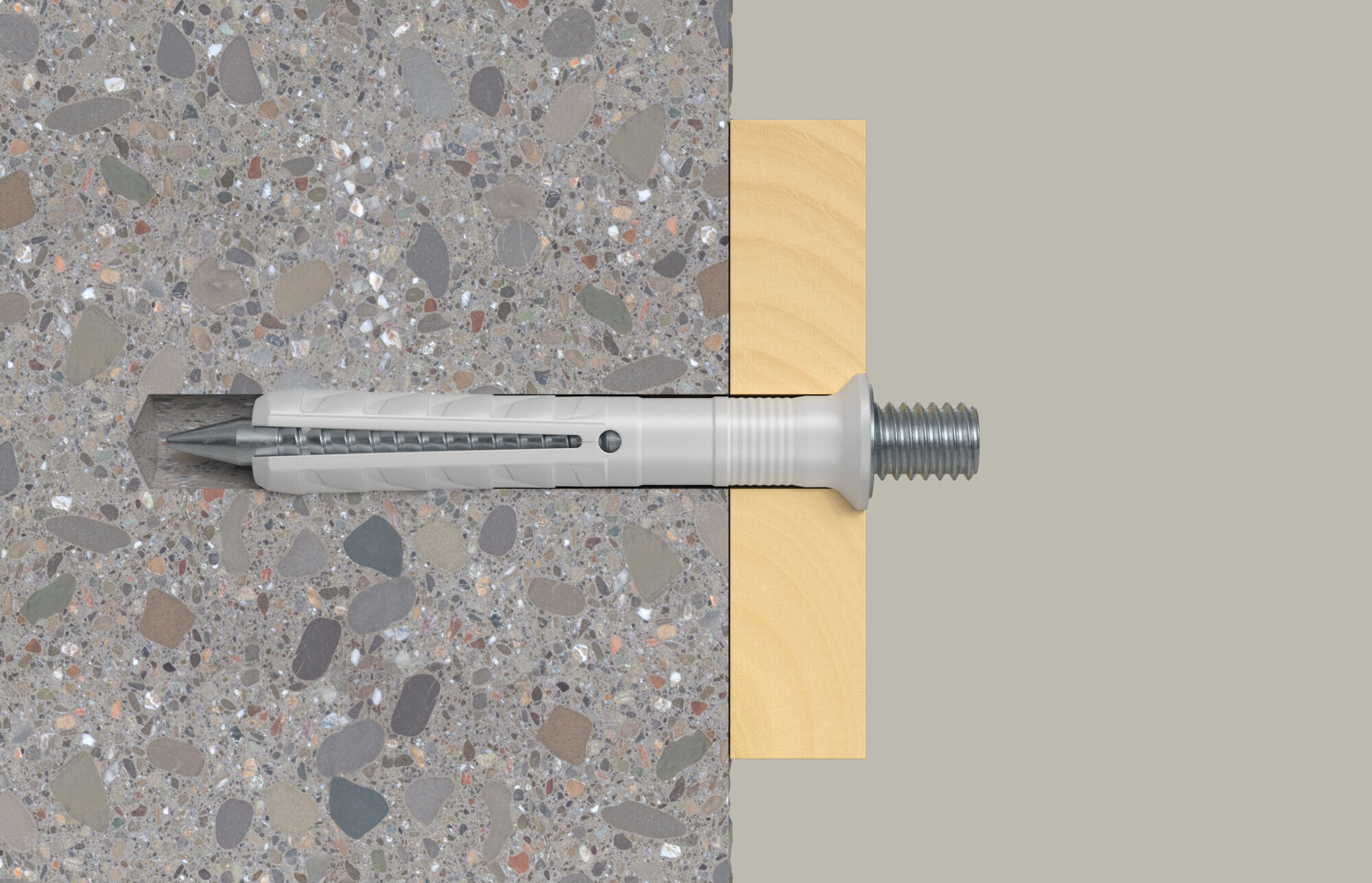 fischer Hammerfix N 6 x 40/10 S M 6 with connecting thread gvz